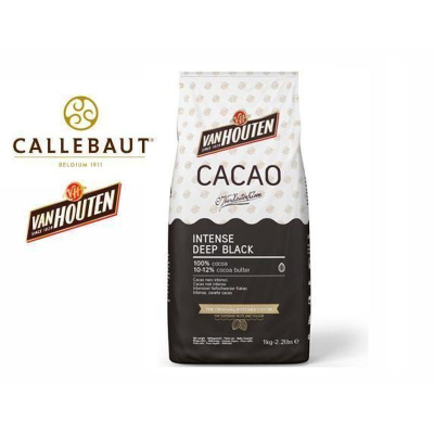 Какао-порошок Van Houten черный 10-12% алкализованный 1кг