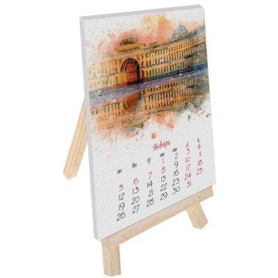 Календарь-мольберт 2026  10х15см 'Питерский вайб'