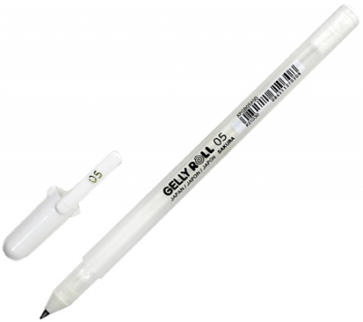 Ручка гелевая Sakura 0.5мм Gelly Roll Classic белая