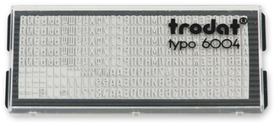 Касса букв/цифр 4мм Trodat 6004