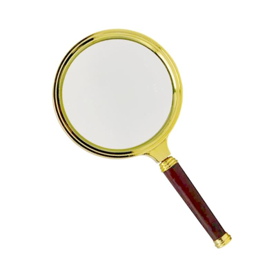 Лупа х 3 d-90мм Lamark золотистая оправа