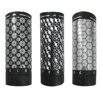 Хлопушка пружинная Веселуха Блеск 11см серпантин серебряный 3шт