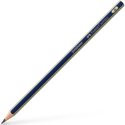 Карандаш Faber-Castell Gold Faber 1221 H синий корпус