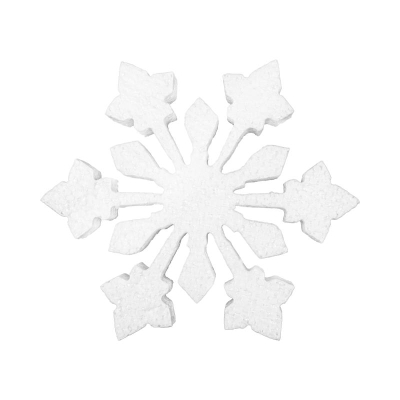 Заготовка для декорирования из пенопласта Love2art Снежинка 'Новогодняя радость' h-15см