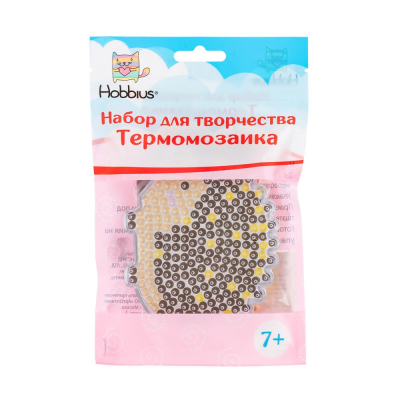 Набор творческий Термомозаика 3D Hobbius 'Ёжик'