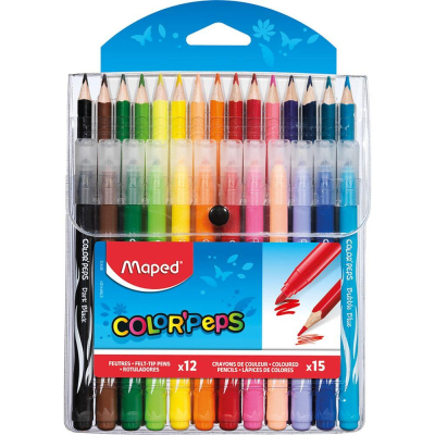 Набор для рисования Maped Color'peps&nbsp;&nbsp;27 предметов в пластиковой упаковке