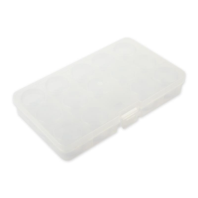 Коробка для мелких принадлежностей Gamma 18х10х2.5см пластиковая прозрачная