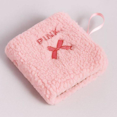 Фотоальбом-биндер на 20 карточек 6.5х9см 'Плюшевый бантик'