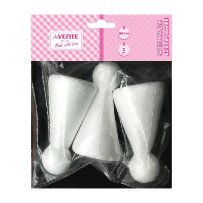 Заготовка для декорирования из пенопласта deVENTE 'Ангелы' 11х5см 2шт