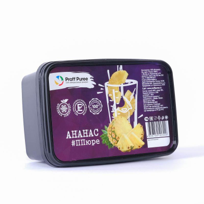 Пюре замороженное Proff Puree 'Ананас'&nbsp;&nbsp; 250г