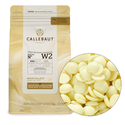 Шоколад белый Callebaut 25.9%  2.5кг