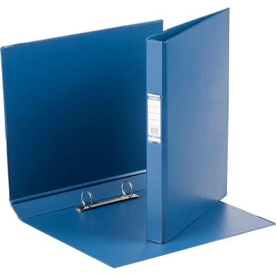 Папка A4&nbsp;&nbsp;2 кольца 25мм (O) на 180л Bantex PVC синяя