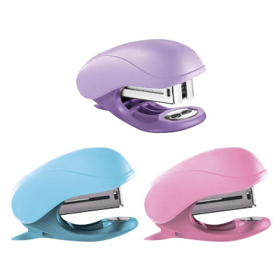 Степлер №24-26/6&nbsp;&nbsp;12л Maped 'Vivo' 'Pastel' цвета ассорти