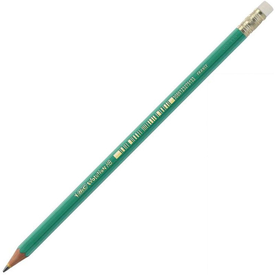 Карандаш BIC Evolution HB полимерный корпус с ластиком