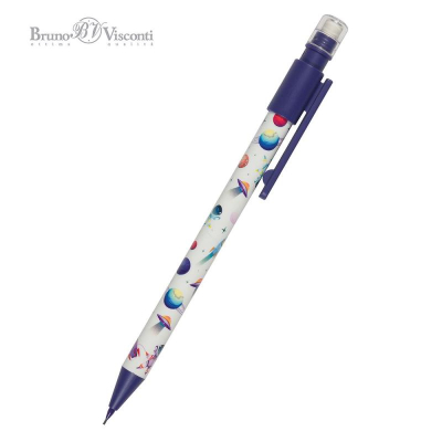 Карандаш автоматический 0.7мм BrunoVisconti® 'HappyGraphix' 'Космос'