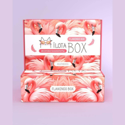 Подарочный набор-сюрприз MilotaBox 'Flamingo Box'