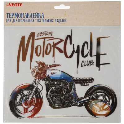 Термонаклейка для декорирования текстильных изделий deVENTE 22х19см 'Motorcycle'
