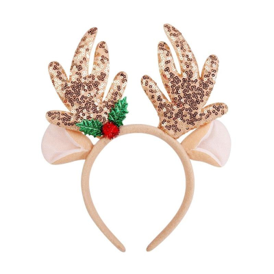 Ободок карнавальный 'Оленьи рога, ушки'