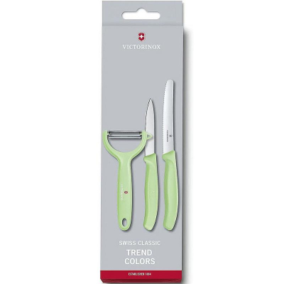 Набор кухонный Victorinox 'Swiss Classic Kitchen' Trend Colors&nbsp;&nbsp;3пр светло-зеленый