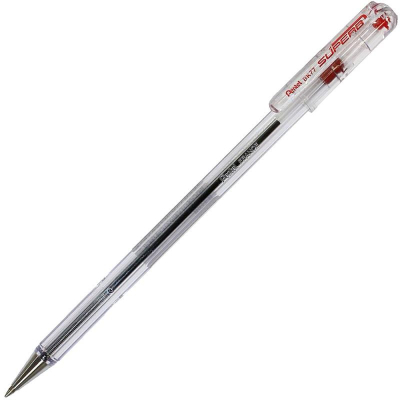 Ручка шариковая Pentel 0.7мм Superb красная