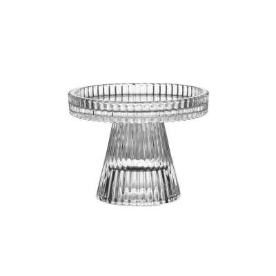 Подсвечник стеклянный Holiday Decor&nbsp;&nbsp;7.5х10см прозрачный