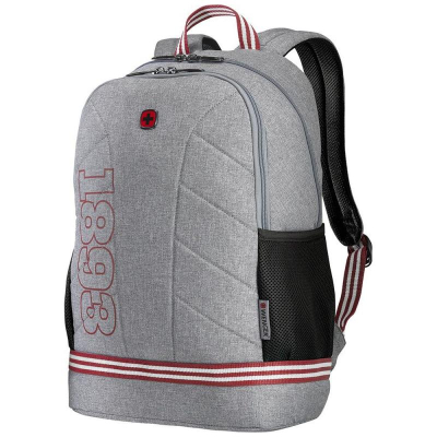 Рюкзак городской Wenger 'Collegiate Quadma' отдел для ноутбука 16"  1 отдел 3 кармана 33x43x17см полиэстер серый