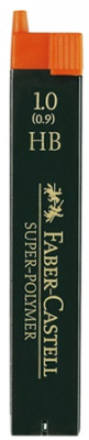 Грифель 0.9мм HB Faber-Castell Super Polymer 12шт