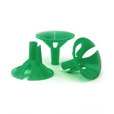 Зажим для шаров пластиковый зеленый