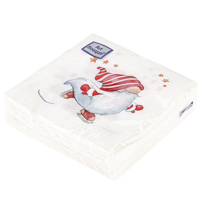 Салфетки ArtBouquet 'Веселый человечек' 20х20см 30шт 2-слойные