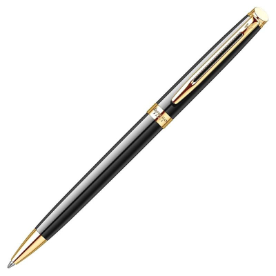 Ручка шариковая Waterman Hemisphere Mars Black GT Medium синие чернила 