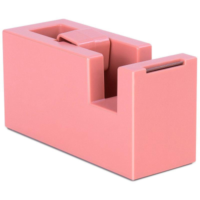 Диспенсер настольный для клейкой ленты 0.019 х33м/1" Deli 'Nusign' розовый