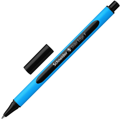 Ручка шариковая Schneider 0.8мм Slider Edge F одноразовая черная
