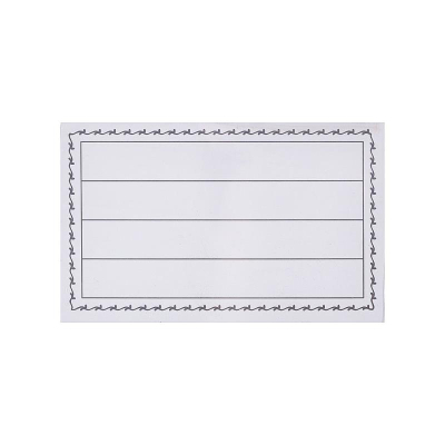 Держатель для бэйджа/ID-карты горизонтальный&nbsp;&nbsp;90х55мм Attache с булавкой и клипом