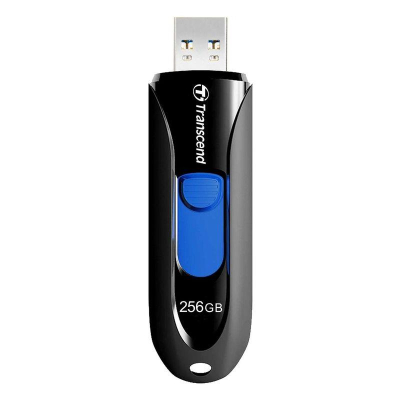 Флэш-драйв 256Gb Transcend Jet Flash 790 USB3.0 черный/синий