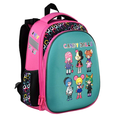 Ранец Fenix 'Сладкие куколки'&nbsp;&nbsp;27.5х37.5х14.5см ЭВА панель жесткая спинка 