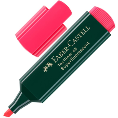 Текст-маркер Faber-Castell Textliner  1-5.0мм красный