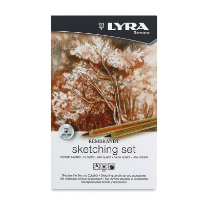 Набор художественный Lyra Rembrandt Sketching 11пр в металлической коробке