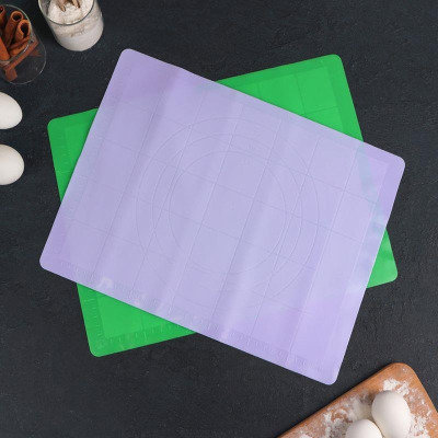 Коврик силиконовый Доляна 380х300мм с разлиновкой