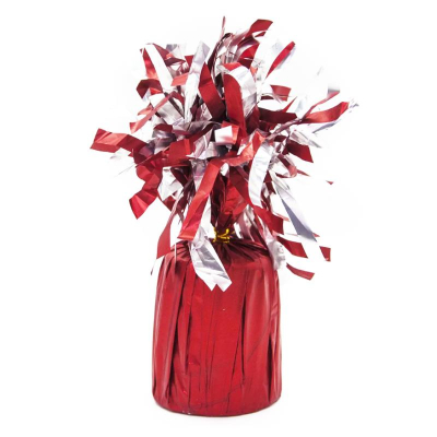 Грузик для воздушных шаров Веселуха 'Конус' красный 170г