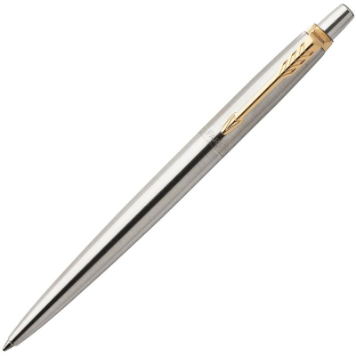 Ручка шариковая Parker Jotter Stainless Steel GT K691 Medium синие чернила