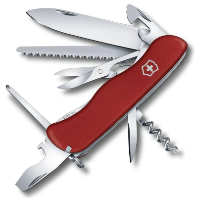 Нож 111мм Pocket Multi-Tool 14 функций Outrider блокировка лезвия красный