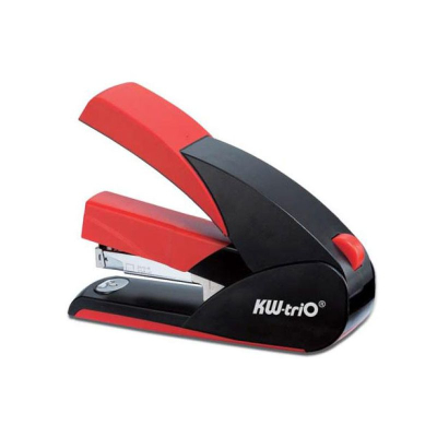 Степлер №24-26/6&nbsp;&nbsp;20л KW-trio Soft Touch снижение усилия черно-красный