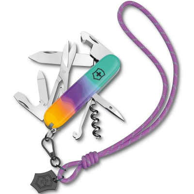 Нож  91мм Swiss Army Knives 16 функций Companion 'Sydney Style' со шнурком на шею в подарочной коробке