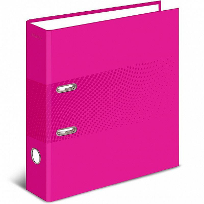 Папка файл A4  75мм Attache 'Digital' розовая