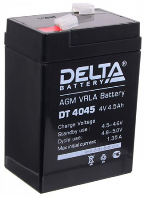 Аккумулятор Delta  4V 4.5Ah для фонарей-прожекторов