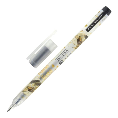 Ручка гелевая BrunoVisconti® 0.5мм 'UniWrite' 'Котики Счастье' черная