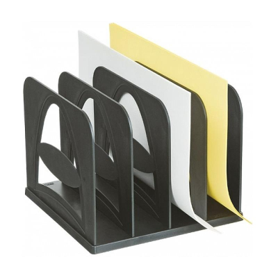 Сортер СТАММ&nbsp;&nbsp;4 отдела 210х170х210мм сборный черный