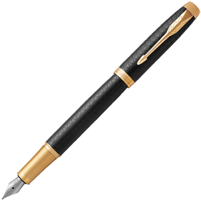 Ручка перьевая Parker IM Premium Black GT F323 перо Fine