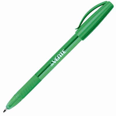 Ручка шариковая deVENTE 0.7мм 'Alira' с резиновой манжетой зеленая