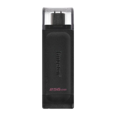 Флэш-драйв 256Gb Kingston 'DataTraveler 70' USB3.2 Type-C черный
